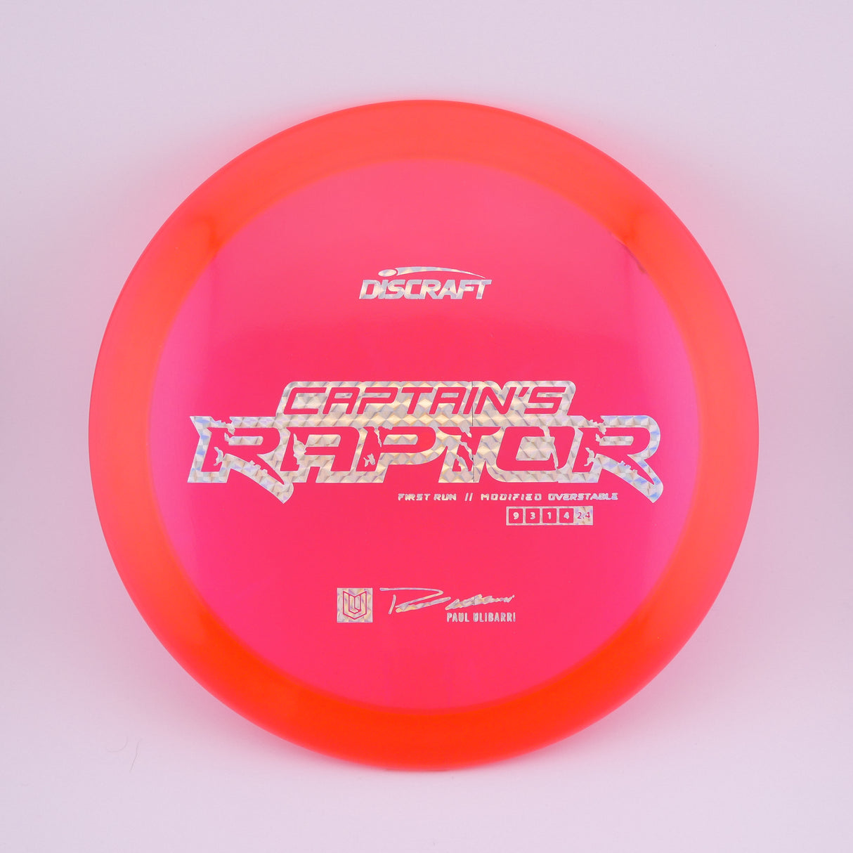 1st Run Captain's Raptor - Special Blend Z