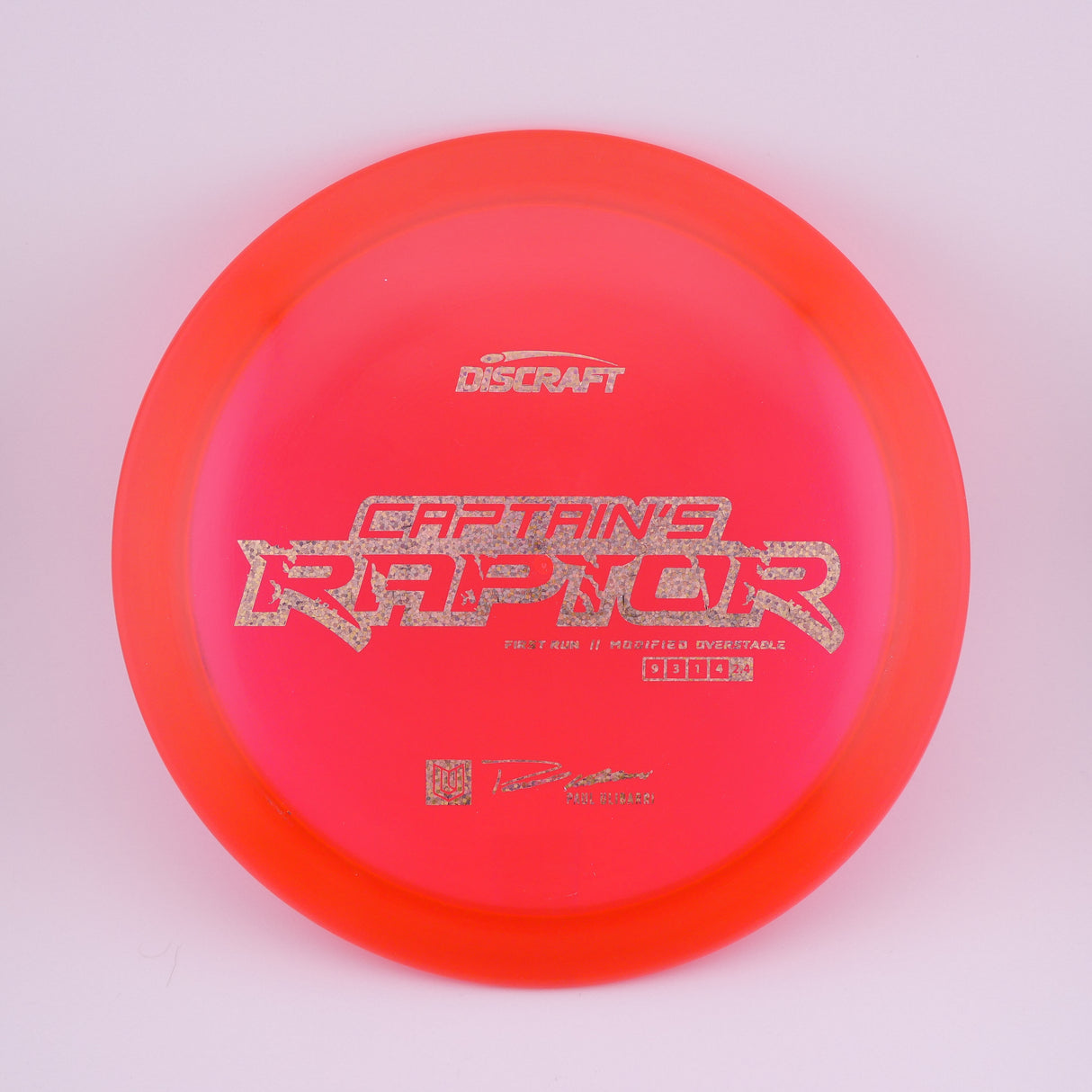 1st Run Captain's Raptor - Special Blend Z