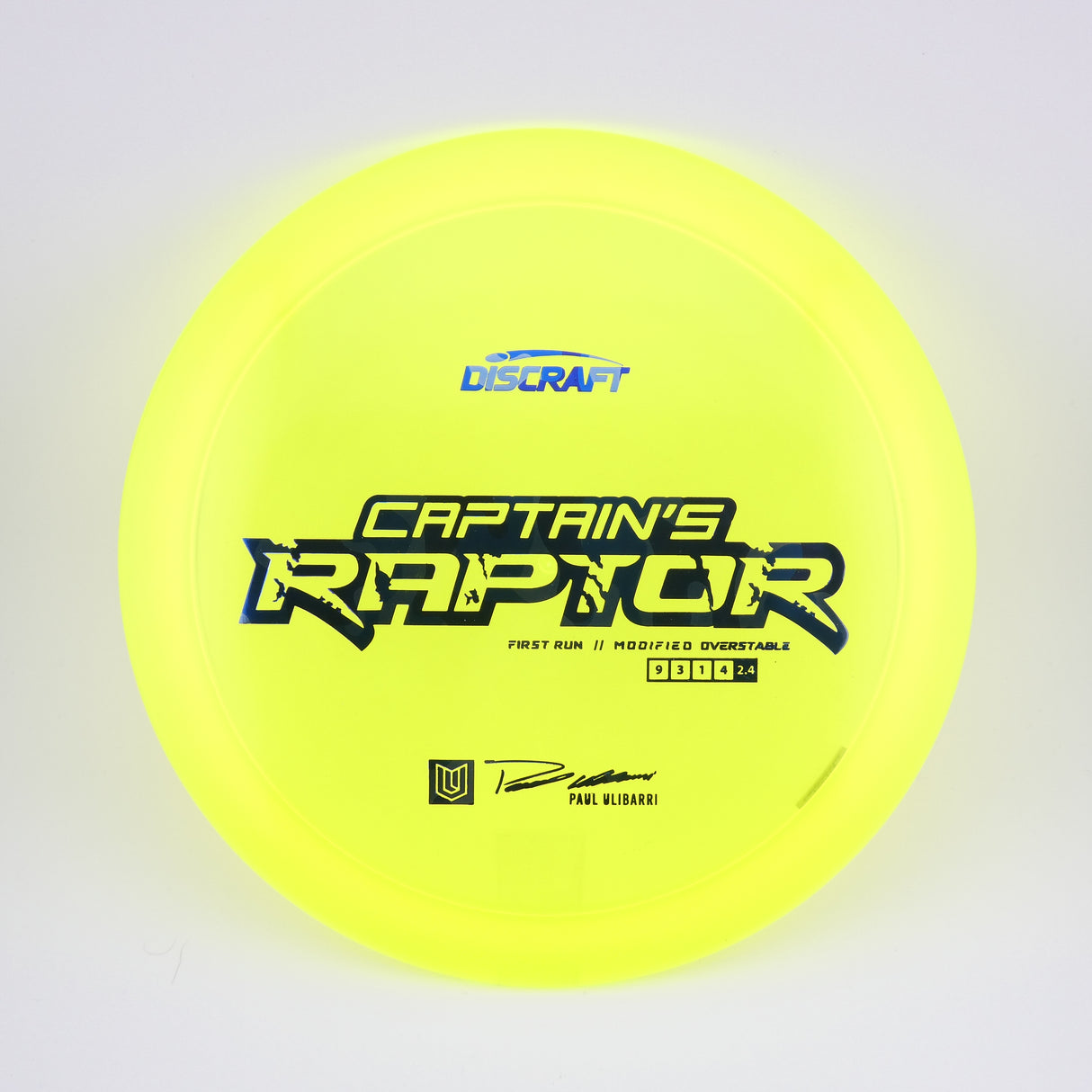 1st Run Captain's Raptor - Special Blend Z