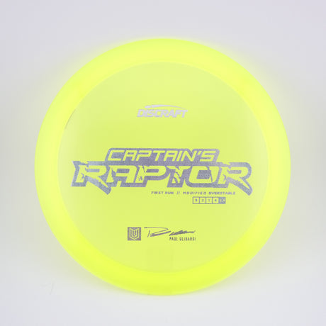 1st Run Captain's Raptor - Special Blend Z