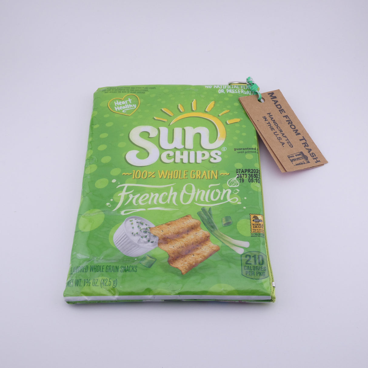 Recycled Trash Zipper Pouch