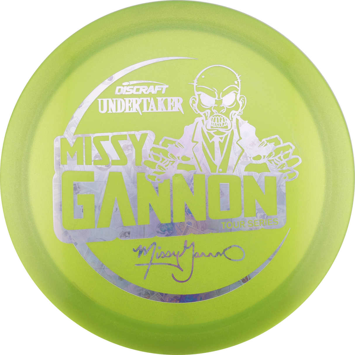 Discraft Metallic Z Undertaker - Missy Gannon 2021 control driver disc golf disc