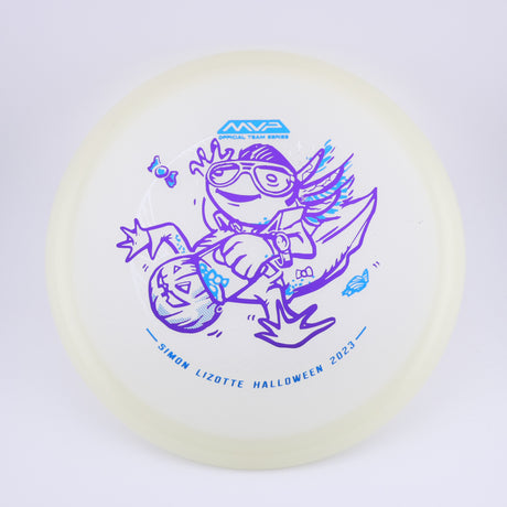 Axiom Total Eclipse Hex - Simon Lizotte Leapin' Lizottl' ELVIS Halloween Series stable midrange disc golf disc