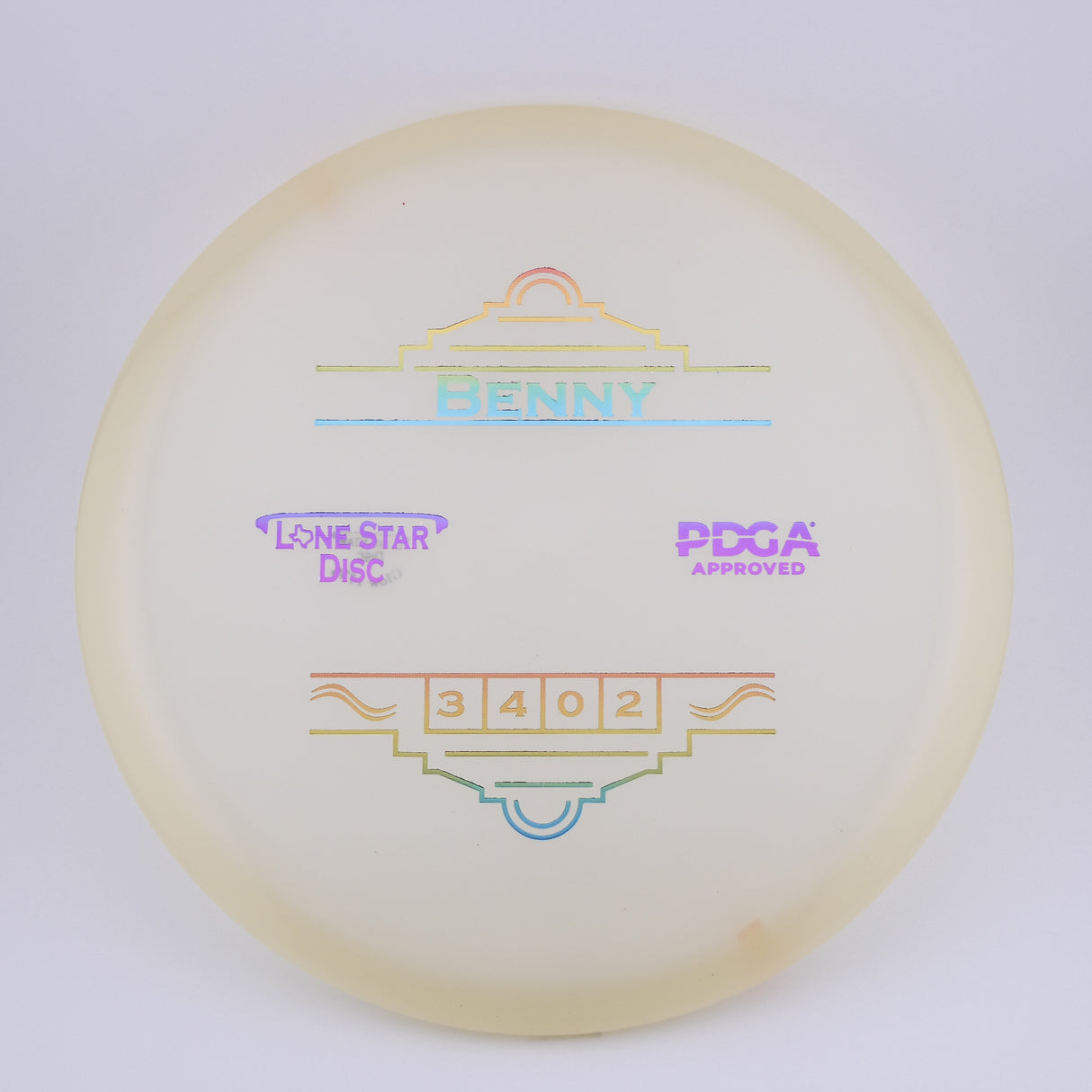 Glow Benny 173-176g disc golf disc