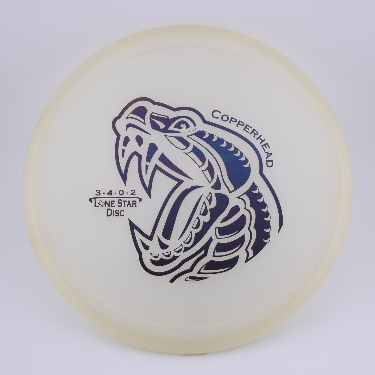 Glow Copperhead 173-176g disc golf disc