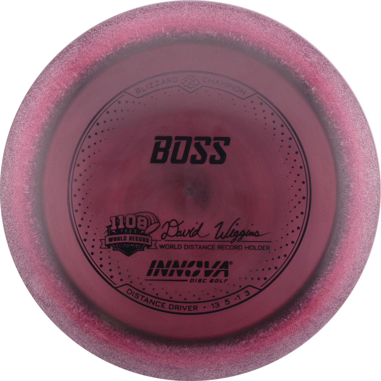 Innova Blizzard Champion Boss stable distance driver disc golf disc