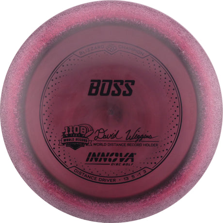 Innova Blizzard Champion Boss stable distance driver disc golf disc