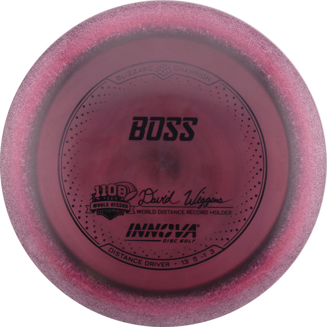 Innova Blizzard Champion Boss stable distance driver disc golf disc