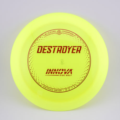 Innova Blizzard Champion Destroyer stable distance driver disc golf disc