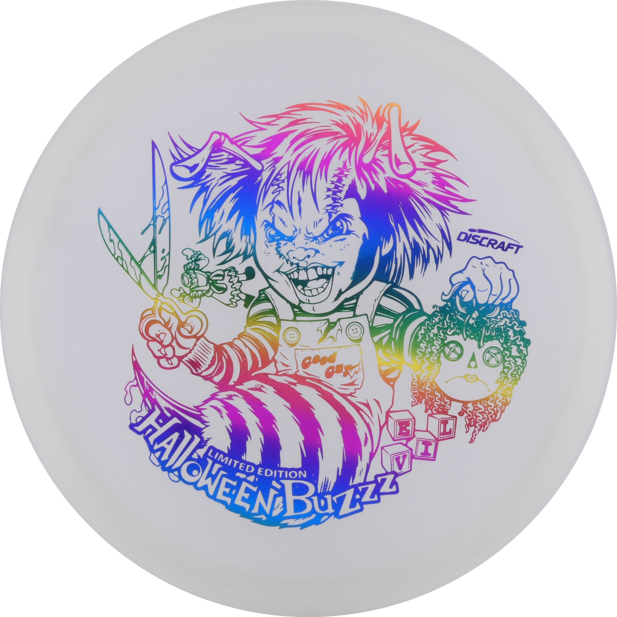 Discraft Limited Edition 2022 Halloween Z Buzzz Nite Glow 177g+ midrange disc golf disc