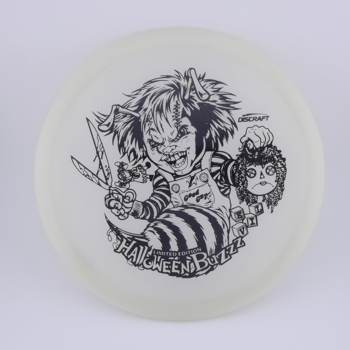Discraft Limited Edition 2022 Halloween Z Buzzz Nite Glow 177g+ midrange disc golf disc