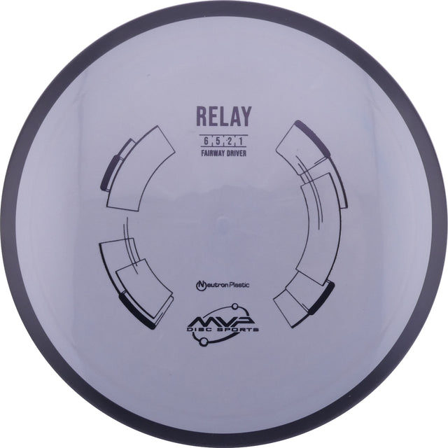 MVP Neutron Relay 170-175g slightly understable fairway driver disc golf disc