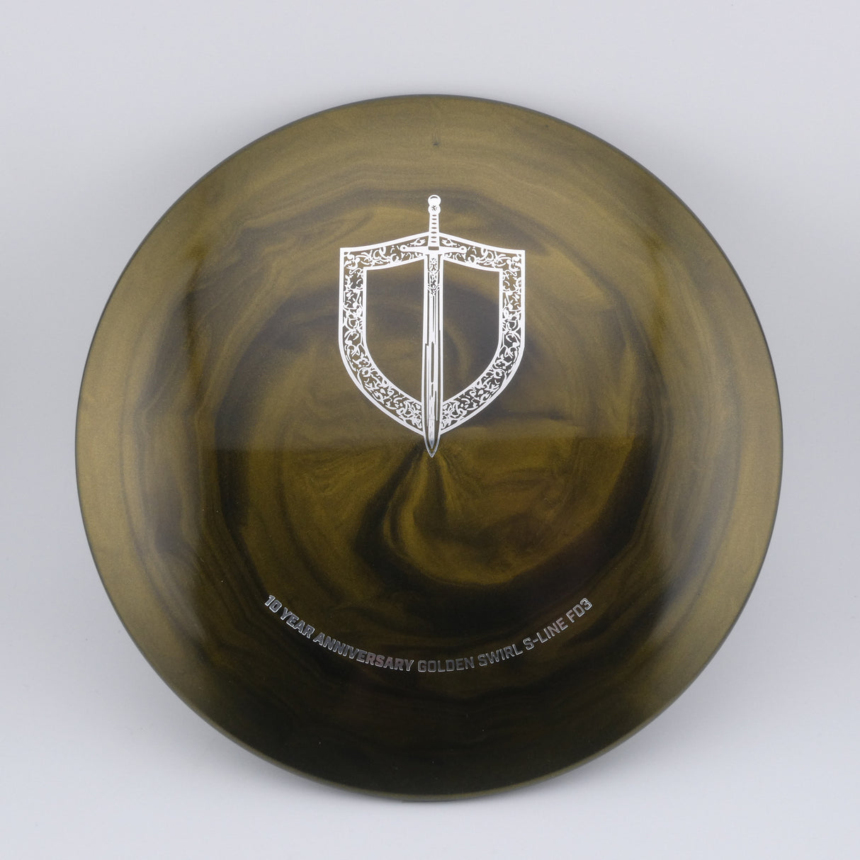 Discmania Golden Swirl S-Line FD3 - 10 yr Anniversary Special Edition control driver disc golf disc