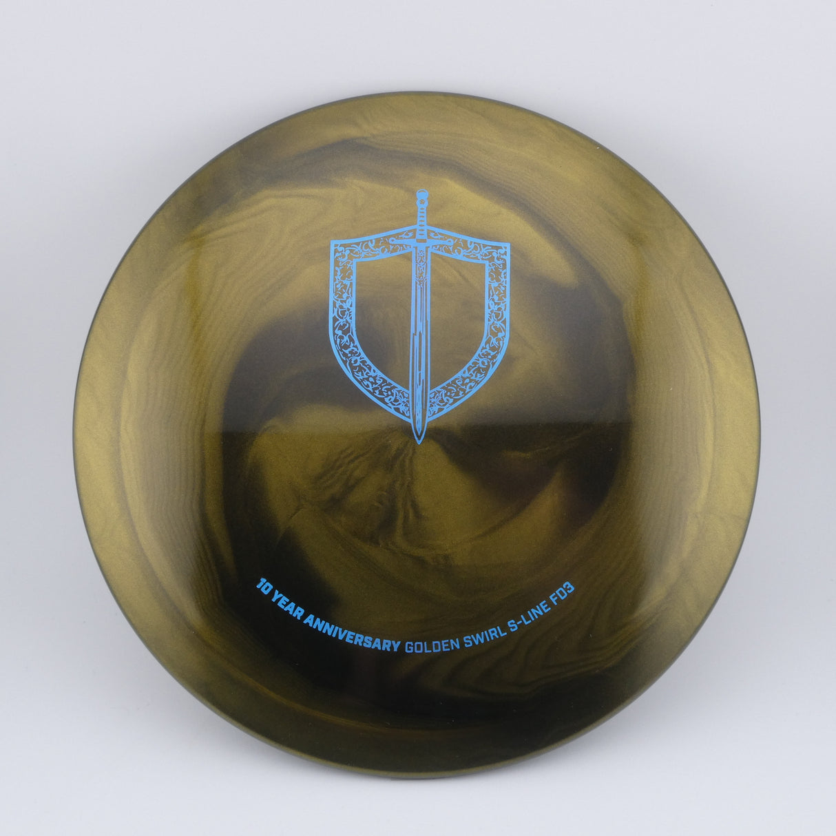 Discmania Golden Swirl S-Line FD3 - 10 yr Anniversary Special Edition control driver disc golf disc