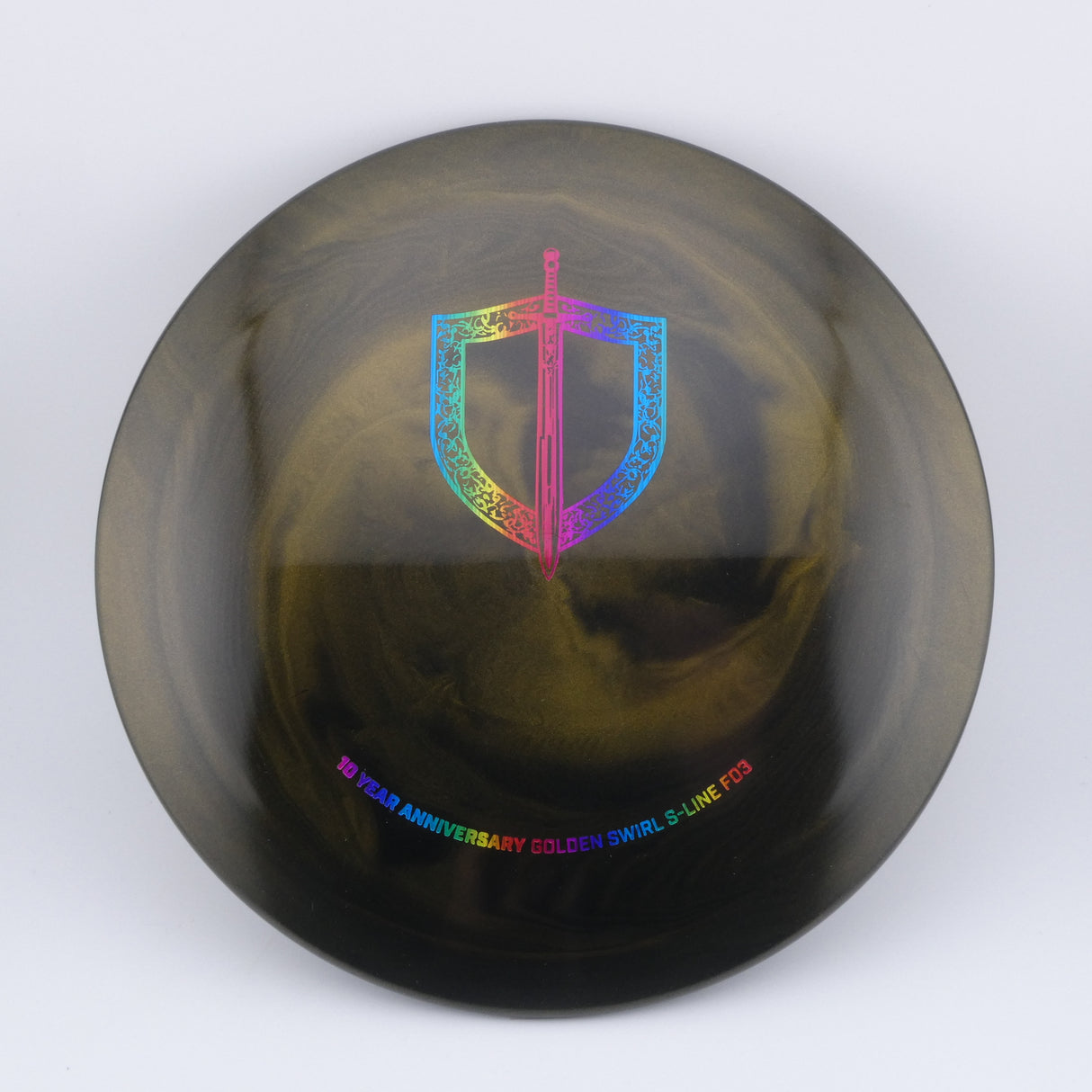 Discmania Golden Swirl S-Line FD3 - 10 yr Anniversary Special Edition control driver disc golf disc