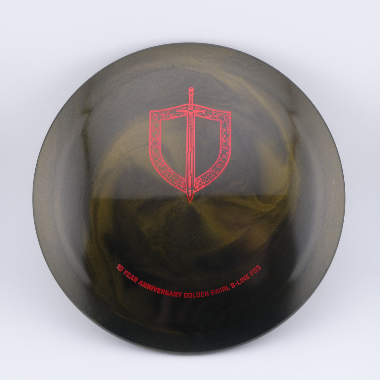 Discmania Golden Swirl S-Line FD3 - 10 yr Anniversary Special Edition control driver disc golf disc