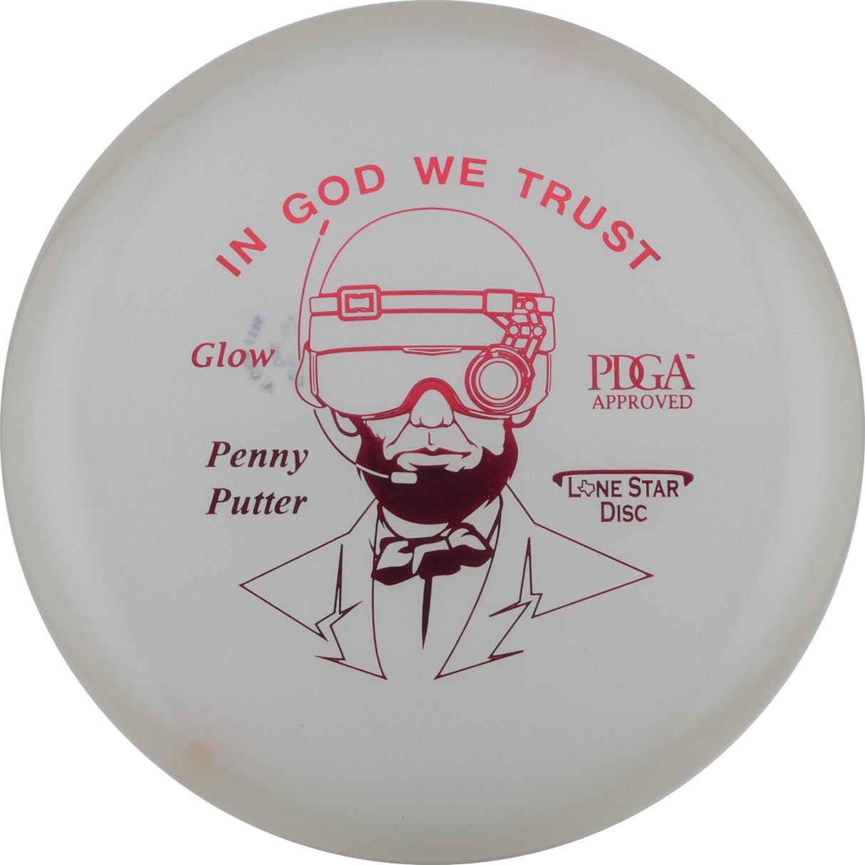 Alpha Glow Penny Putter 173-176g disc golf disc