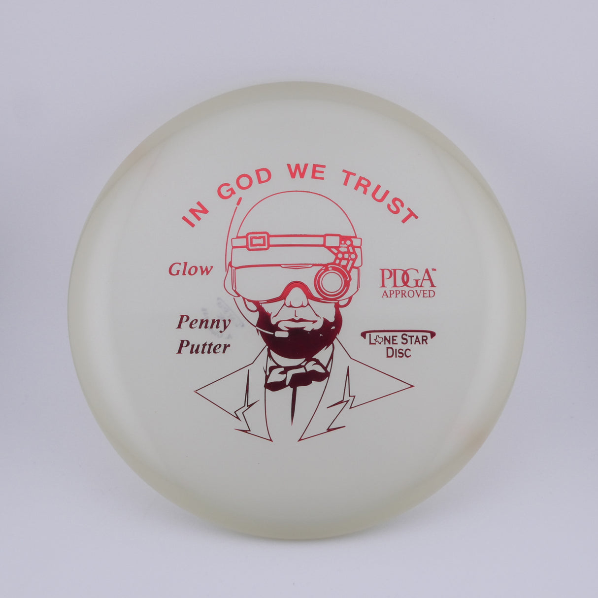 Alpha Glow Penny Putter 173-176g disc golf disc