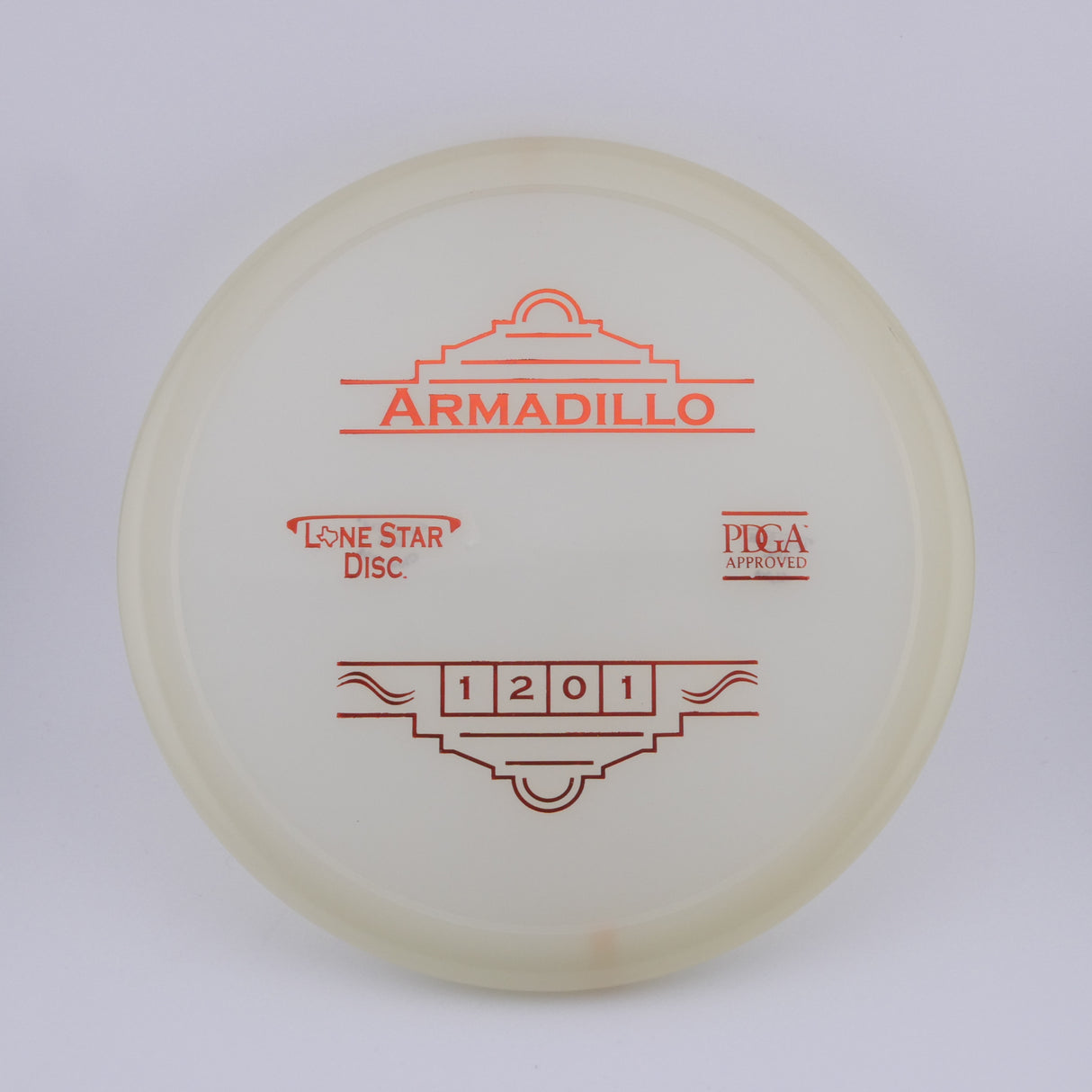 Alpha Glow Armadillo 173-176g disc golf disc