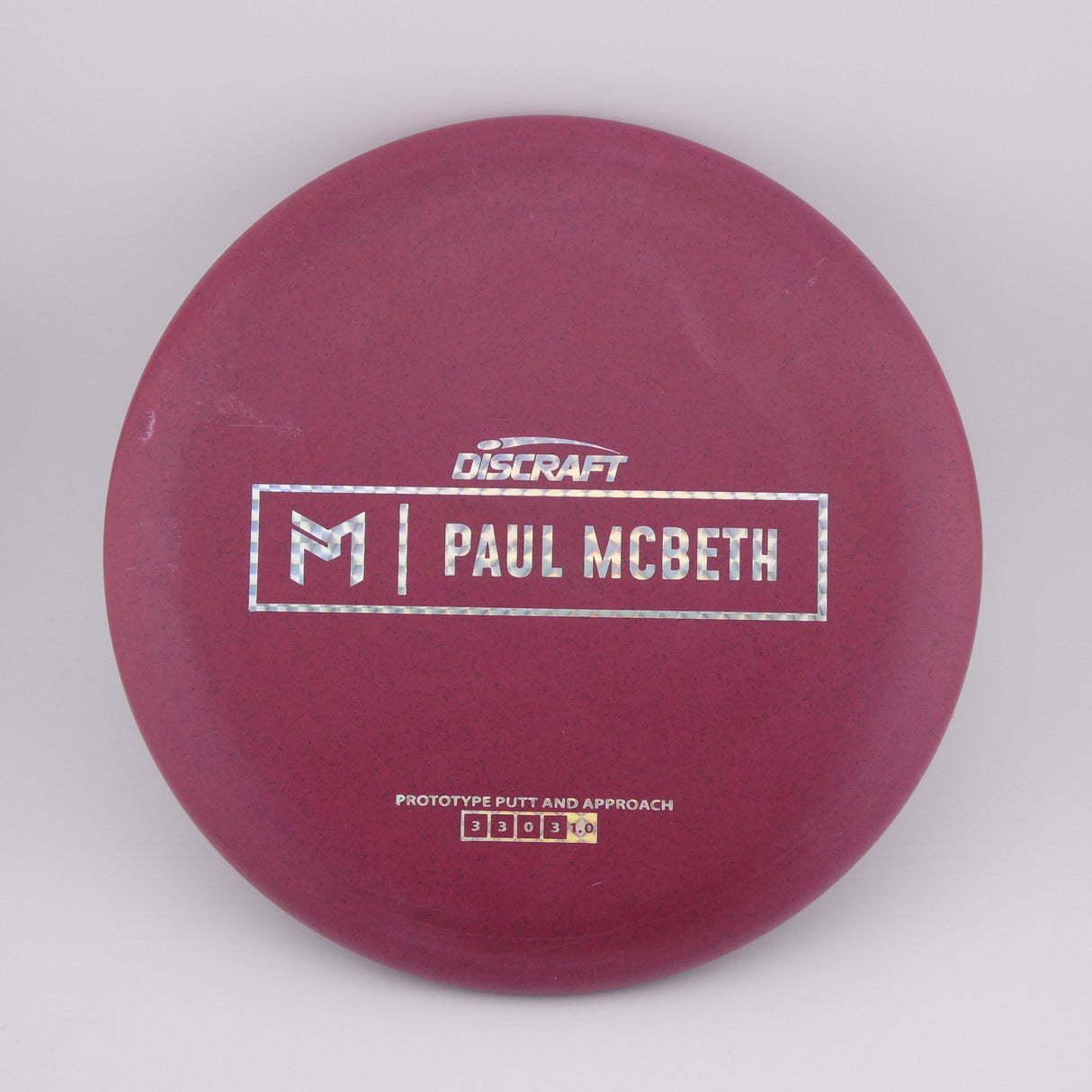 Discraft Prototype Kratos - Paul McBeth 173-174g putt & approach disc disc golf disc