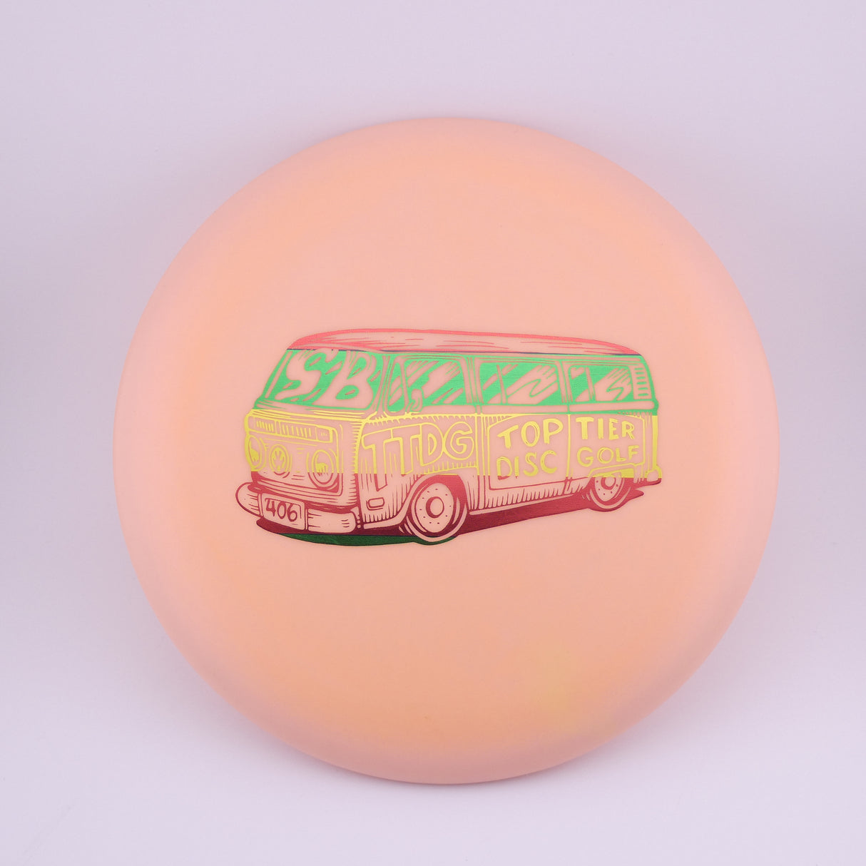 Innova DX Colored Glow Aviar (VW Bus Edition) 166-169g putt & approach disc disc golf disc