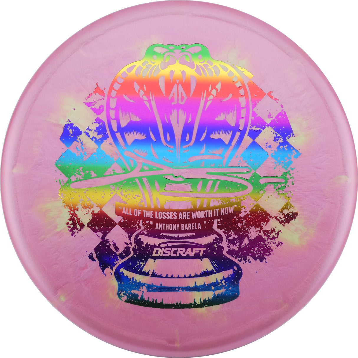 Discraft TI Colorshift Zone - Anthony Barela midrange disc golf disc
