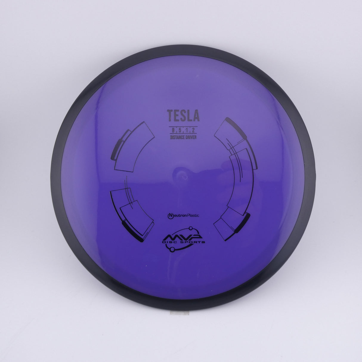 MVP Neutron Tesla 170-175g slightly overstable distance driver disc golf disc