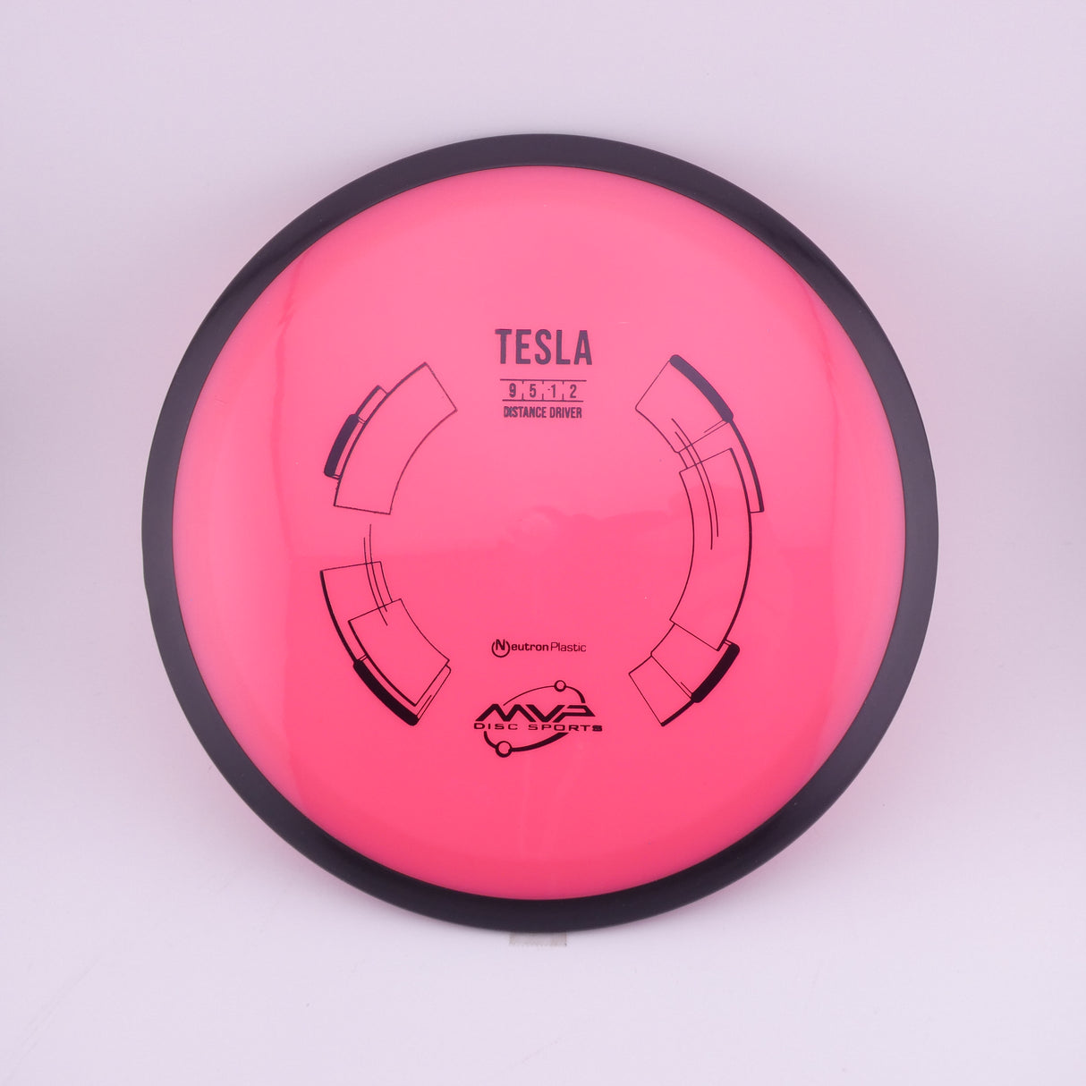 MVP Neutron Tesla 170-175g slightly overstable distance driver disc golf disc