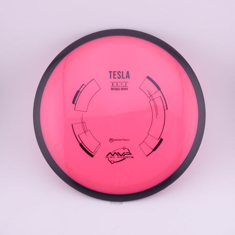 MVP Neutron Tesla 170-175g slightly overstable distance driver disc golf disc