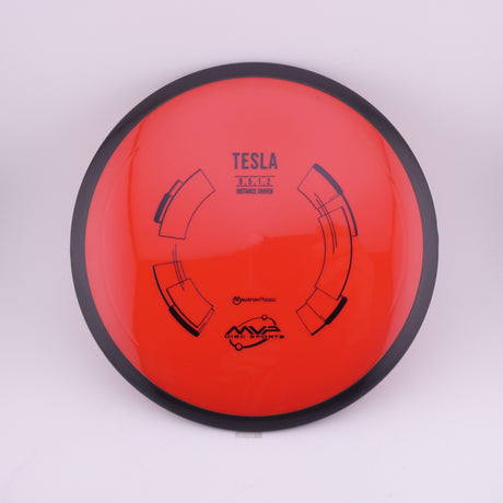 MVP Neutron Tesla 170-175g slightly overstable distance driver disc golf disc
