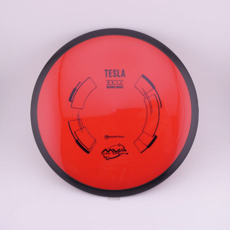 MVP Neutron Tesla 170-175g slightly overstable distance driver disc golf disc