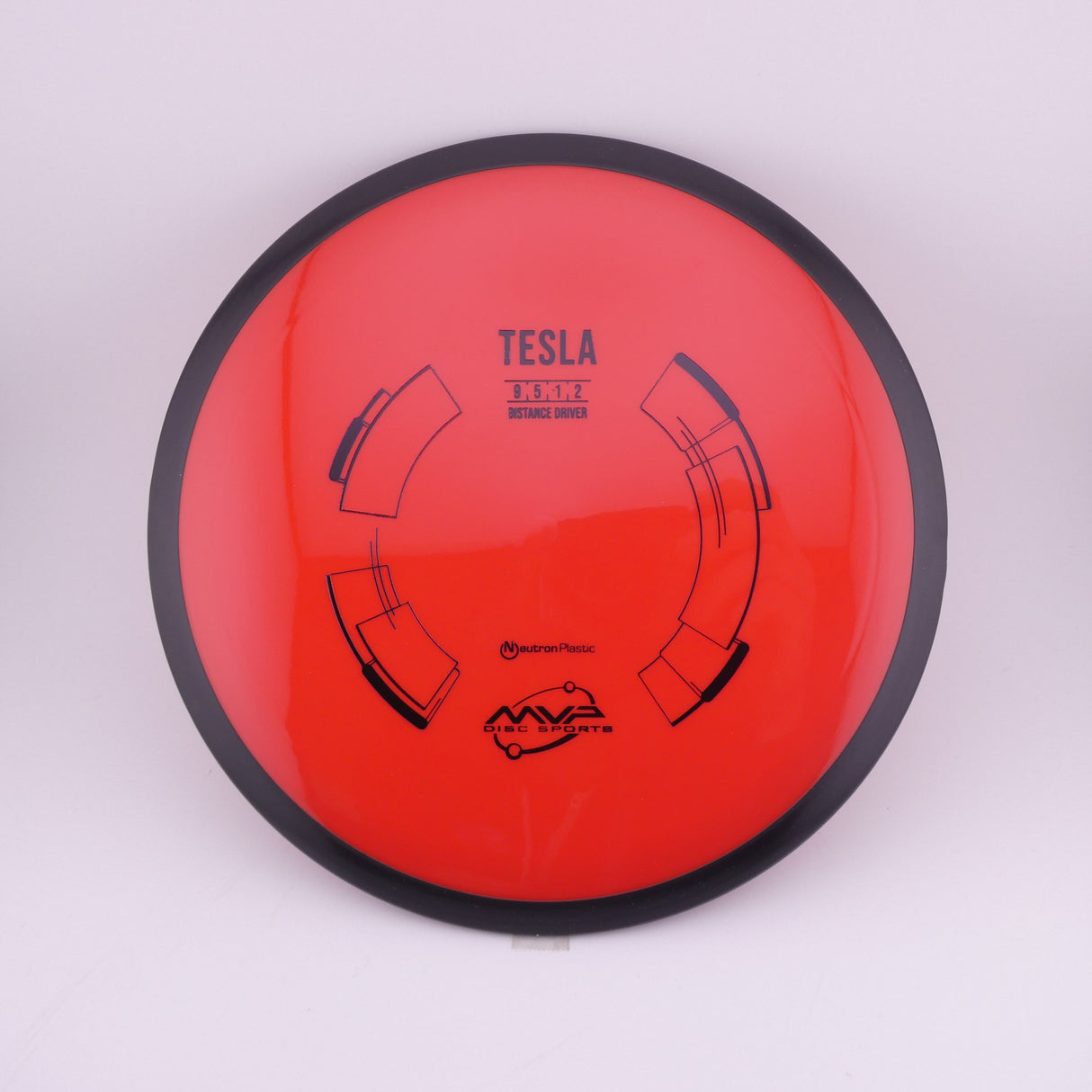 MVP Neutron Tesla 170-175g slightly overstable distance driver disc golf disc
