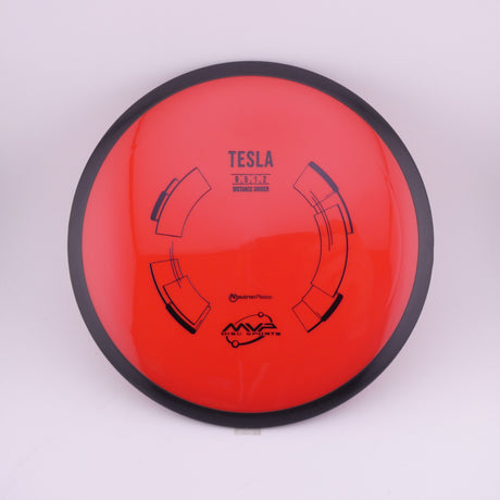 MVP Neutron Tesla 170-175g slightly overstable distance driver disc golf disc