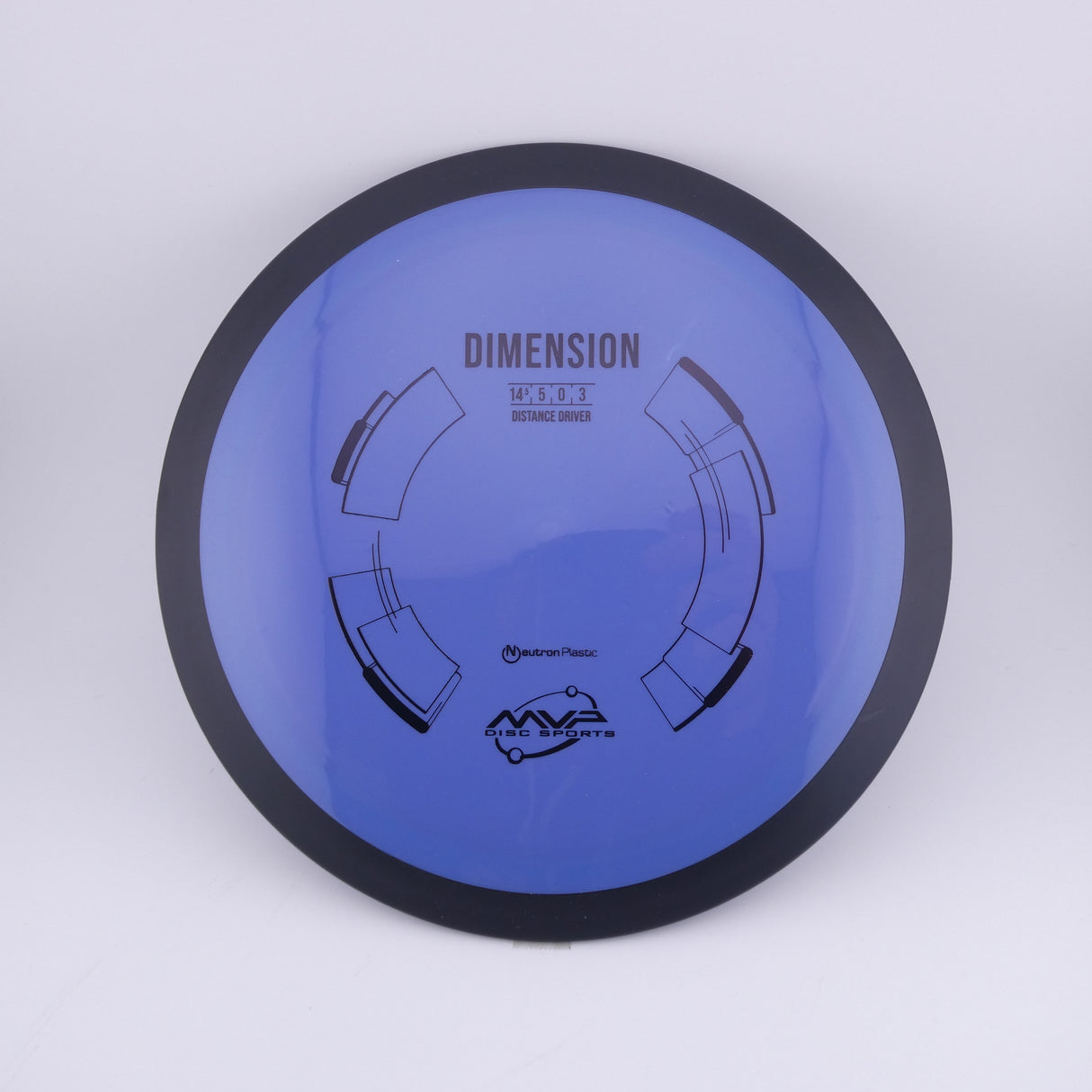 MVP Neutron Dimension 170-175g slightly overstable distance driver disc golf disc