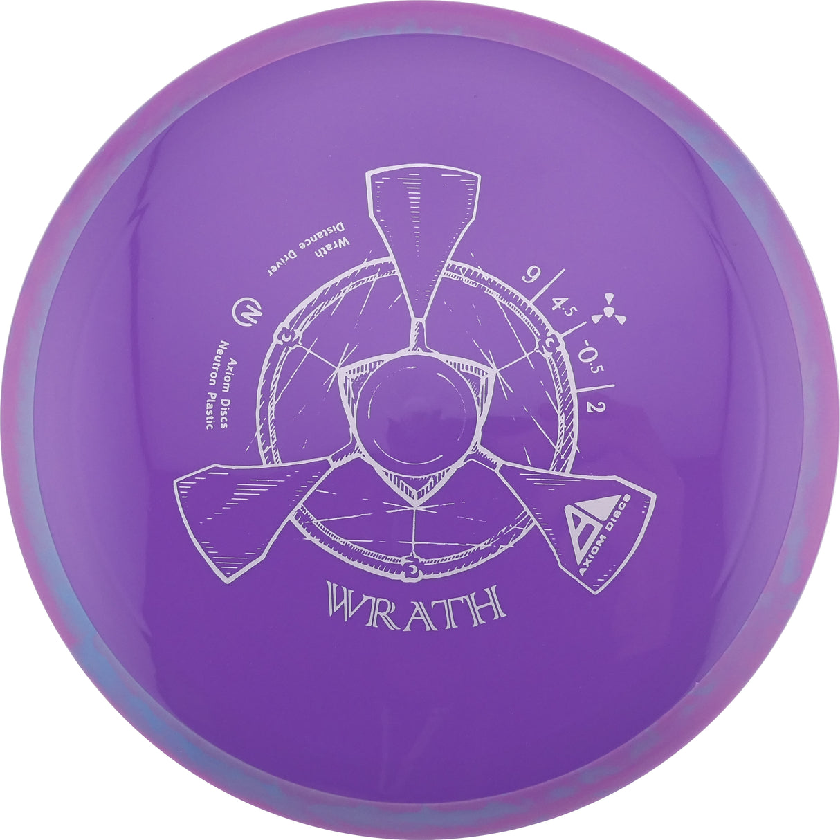 Axiom Neutron Wrath 170-175 slightly overstable distance driver disc golf disc
