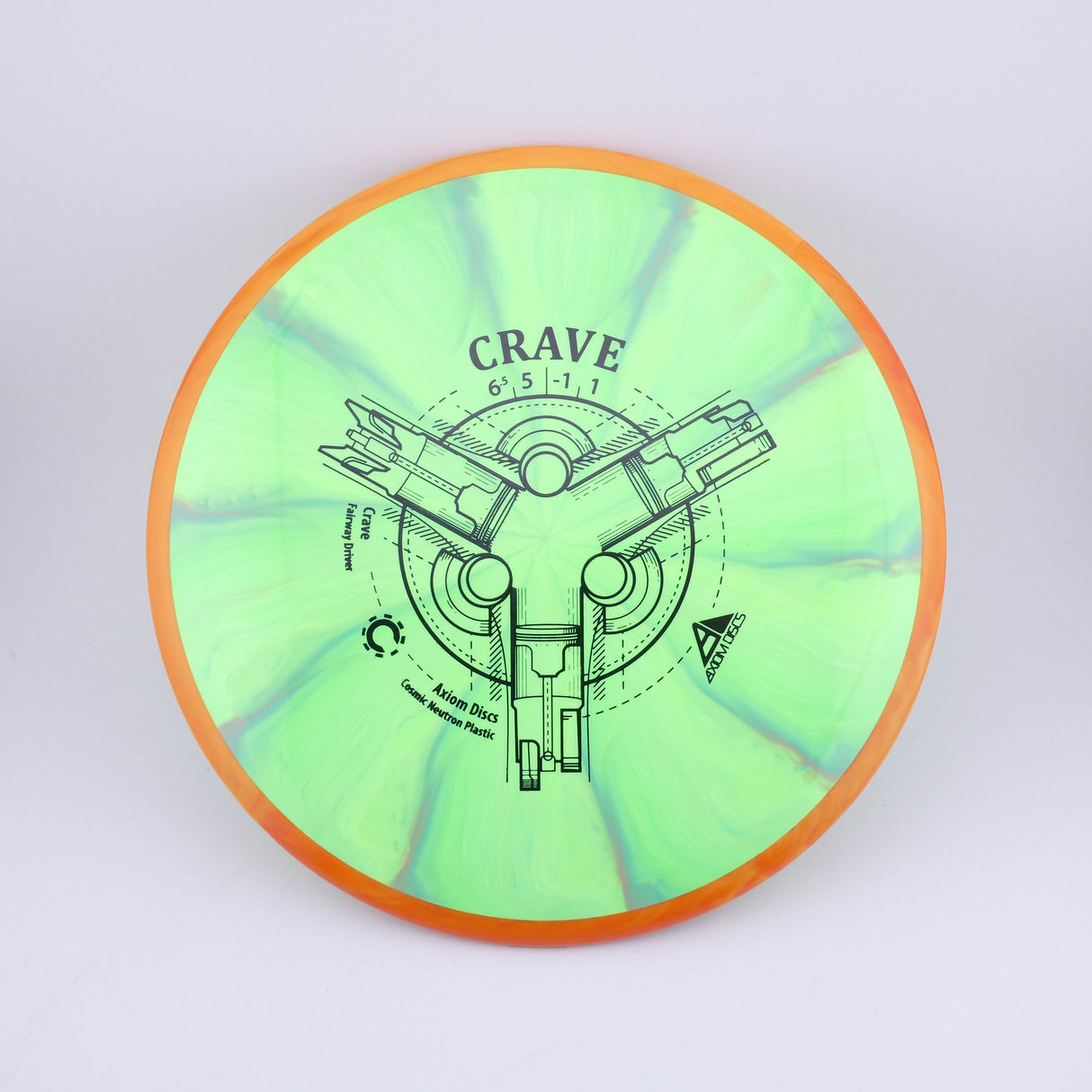 Axiom Cosmic Neutron Crave 160-164g stable fairway driver disc golf disc