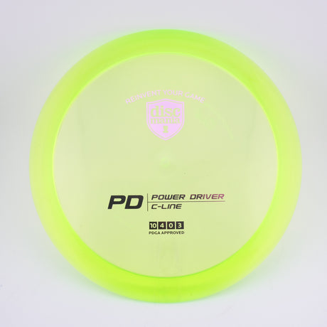 Discmania C-Line PD 170-172g control driver disc golf disc