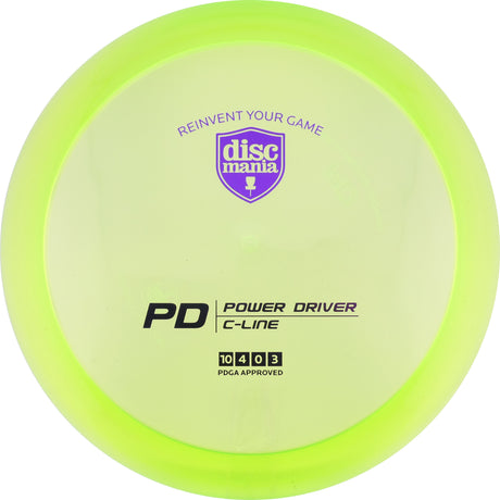 Discmania C-Line PD 170-172g control driver disc golf disc