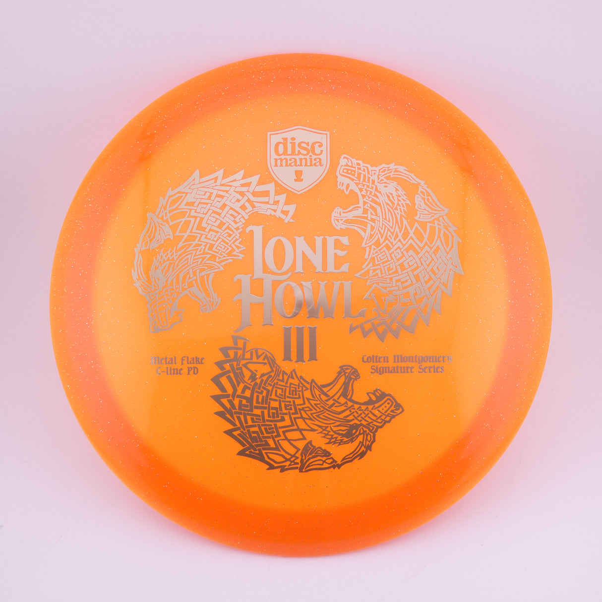 Discmania Metal Flake C-Line PD - Lone Howl 3 167-169g control driver disc golf disc