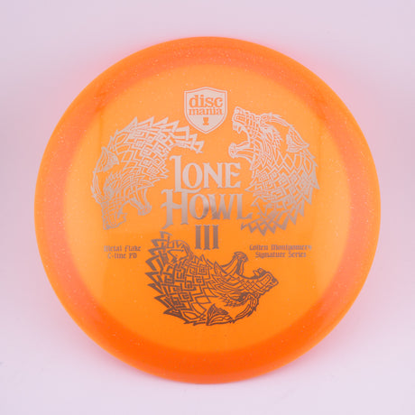 Discmania Metal Flake C-Line PD - Lone Howl 3 167-169g control driver disc golf disc