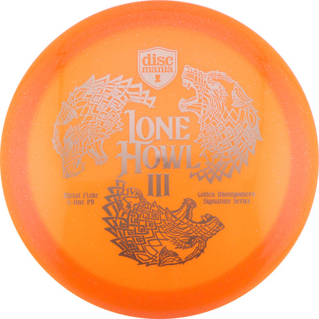 Discmania Metal Flake C-Line PD - Lone Howl 3 167-169g control driver disc golf disc