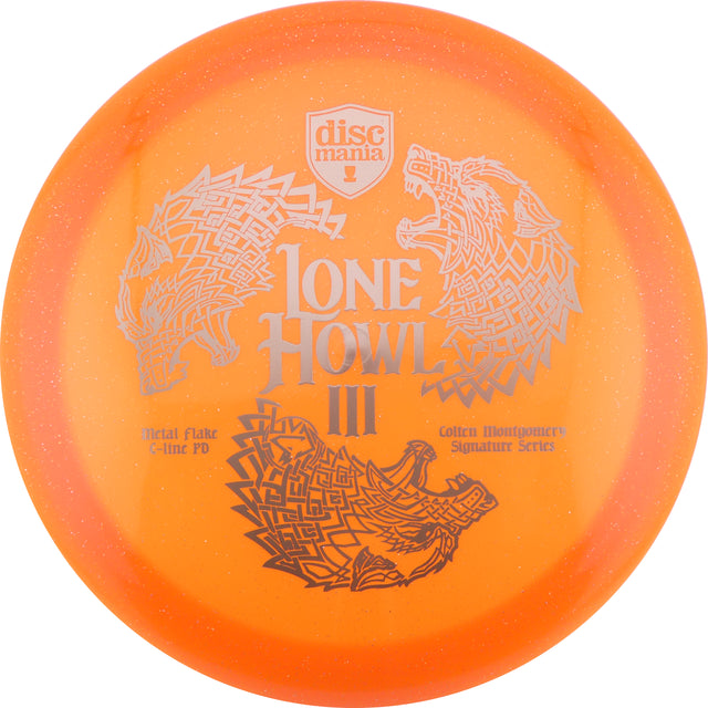 Discmania Metal Flake C-Line PD - Lone Howl 3 167-169g control driver disc golf disc