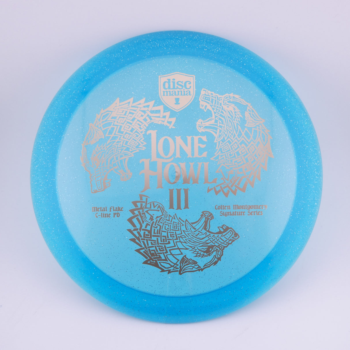 Discmania Metal Flake C-Line PD - Lone Howl 3 173-176g control driver disc golf disc