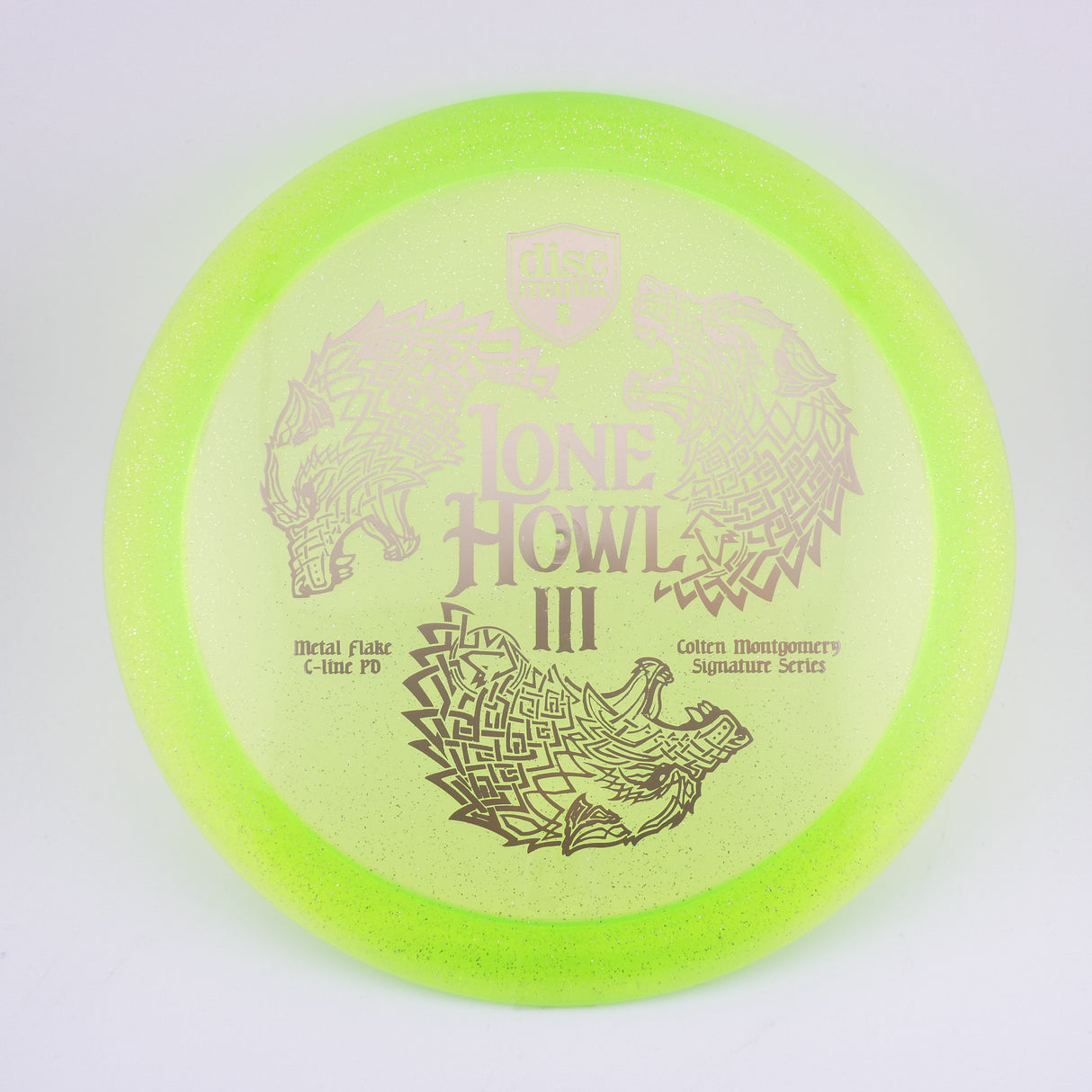 Discmania Metal Flake C-Line PD - Lone Howl 3 173-176g control driver disc golf disc