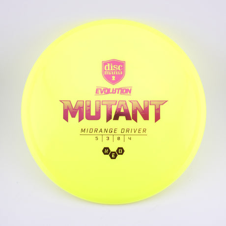 Discmania Neo Mutant 173-176g midrange disc golf disc