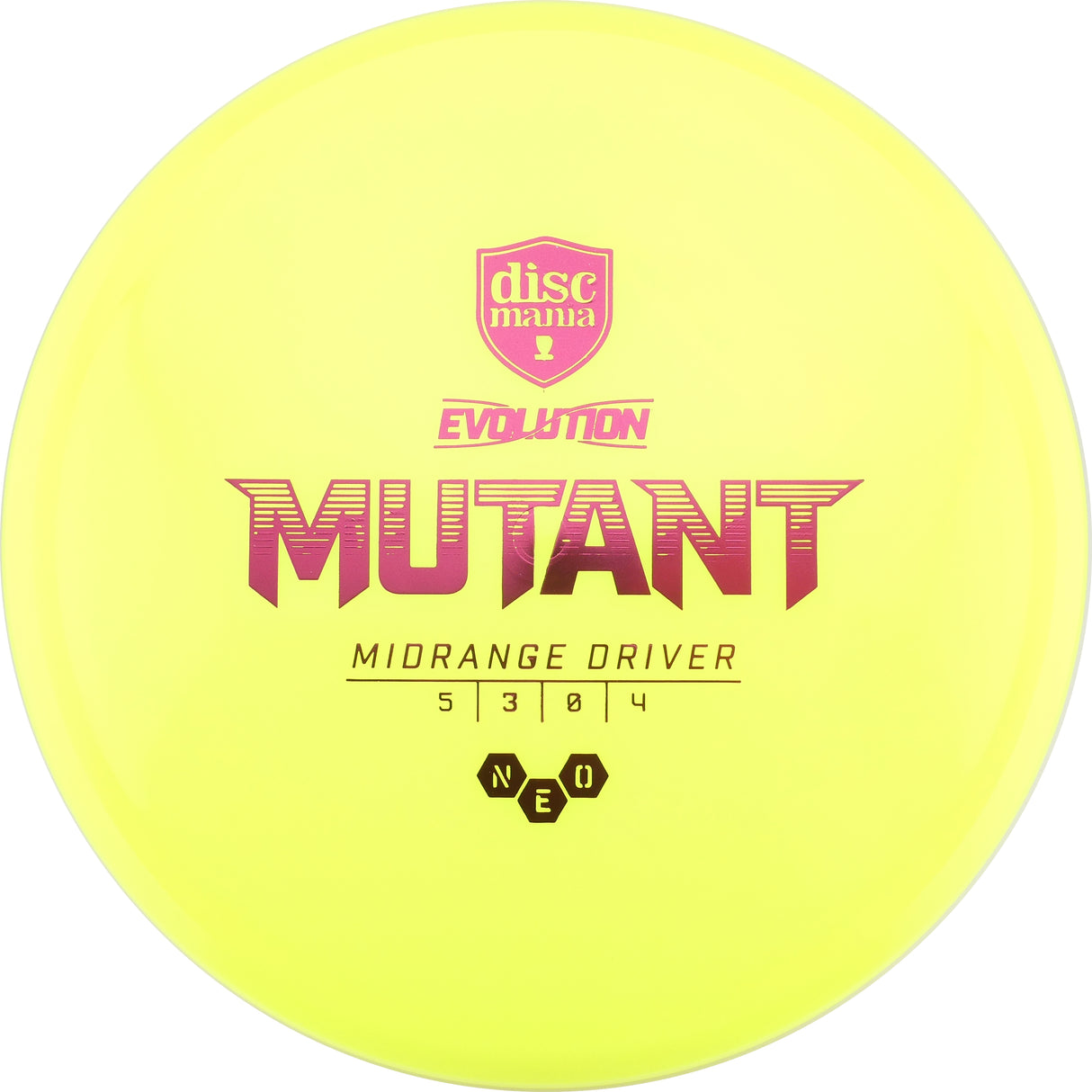 Discmania Neo Mutant 173-176g midrange disc golf disc