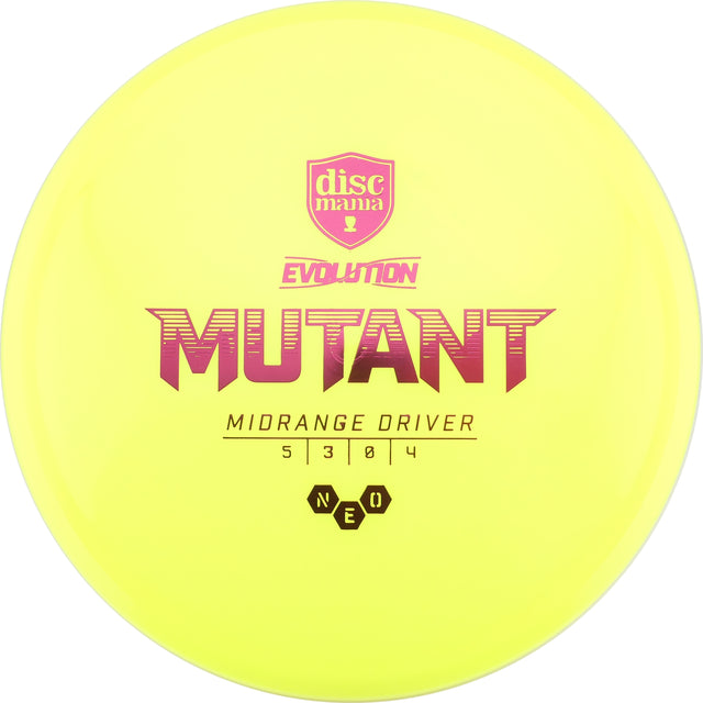 Discmania Neo Mutant 173-176g midrange disc golf disc