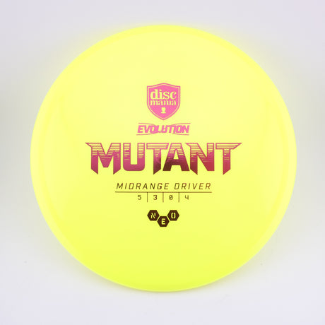 Discmania Neo Mutant 173-176g midrange disc golf disc