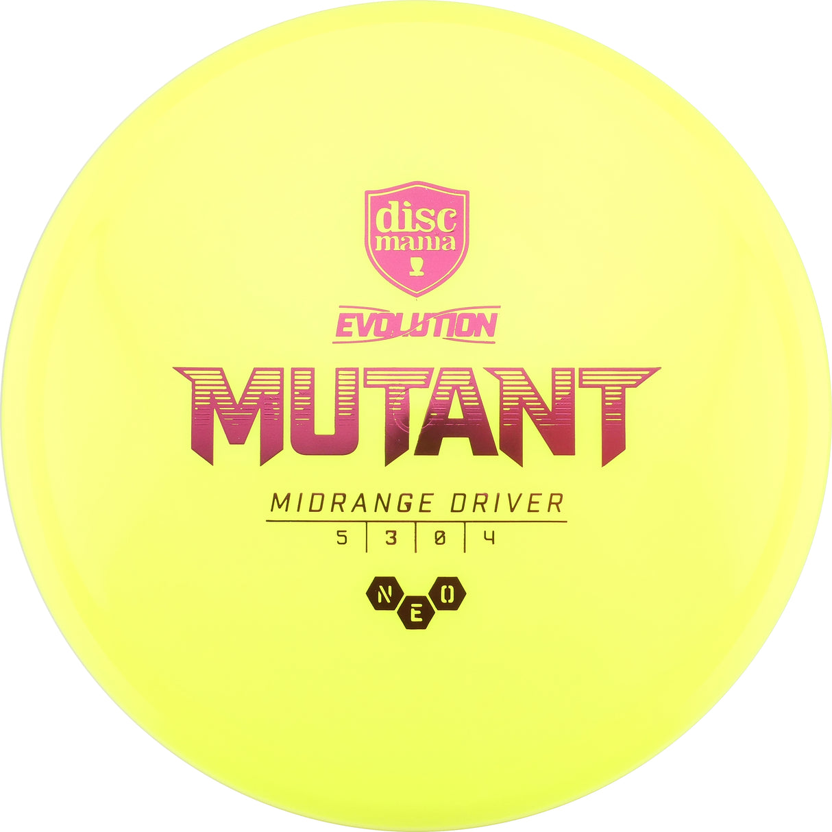 Discmania Neo Mutant 177g+ midrange disc golf disc