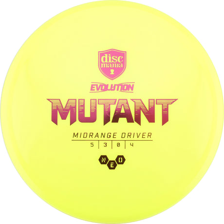 Discmania Neo Mutant 177g+ midrange disc golf disc